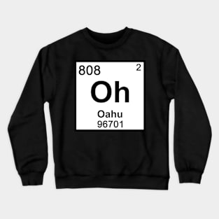 Oahu Periodic Table Crewneck Sweatshirt